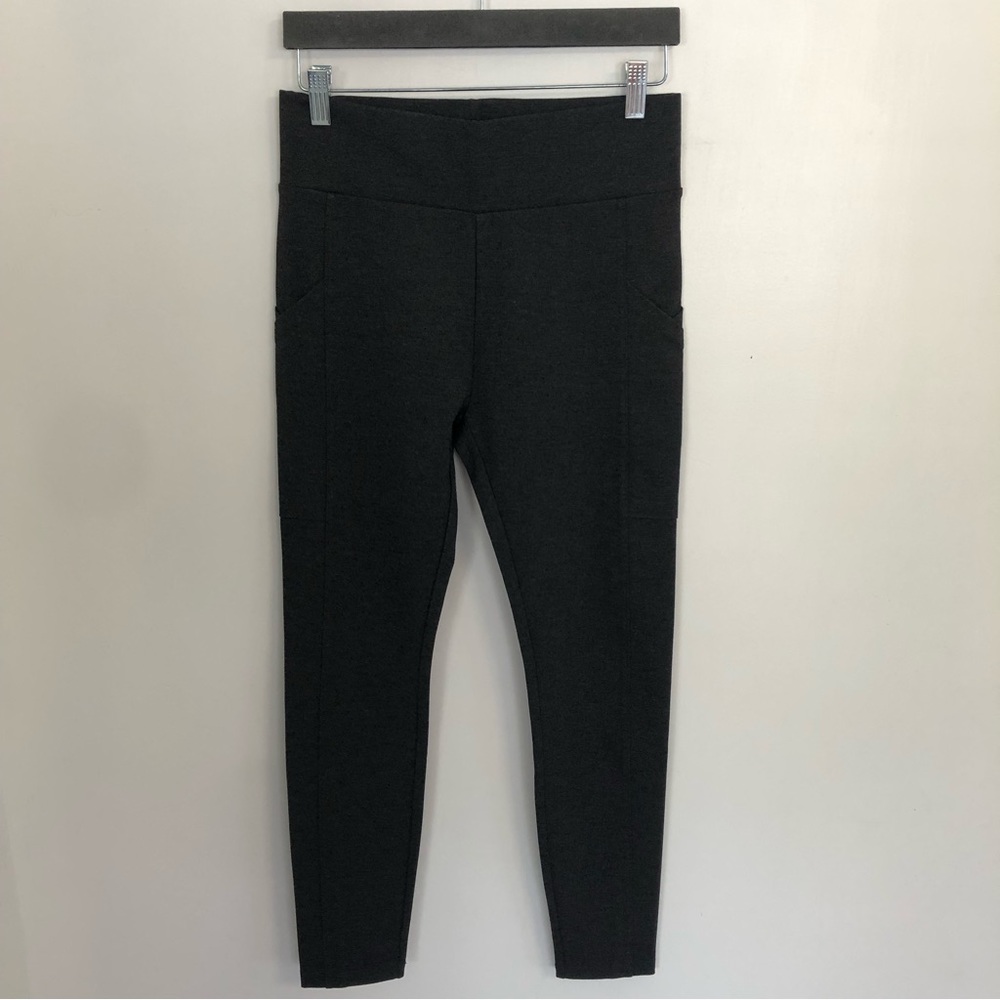 LOU & GREY Women Dark Gray Legging Sz S